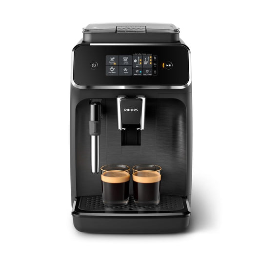 Philips 2200 Series Kaffeevollautomat - 2 Kaffeespezialitäten, Touch-Display, klassischer Milchaufschäumer